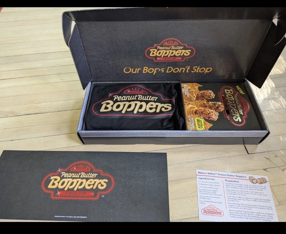 Stranger Things Peanut Butter Boppers Kit With Candy Influencer Box
